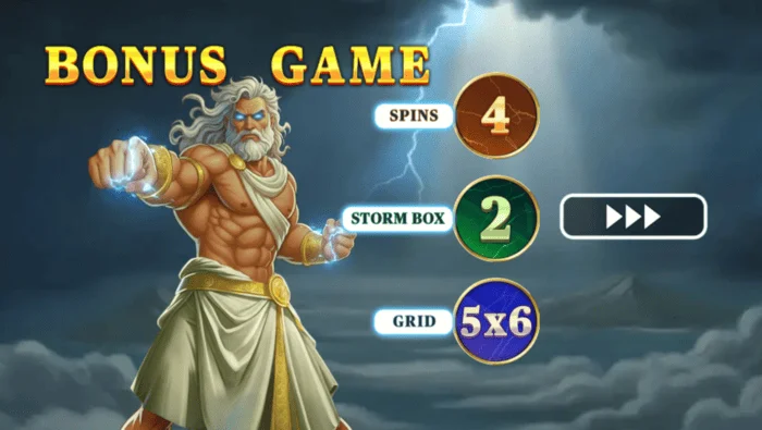 Pots of Power: Zeus - Διευρυμένο πλέγμα 5×6 στο Hold & Win με Lightning Frames